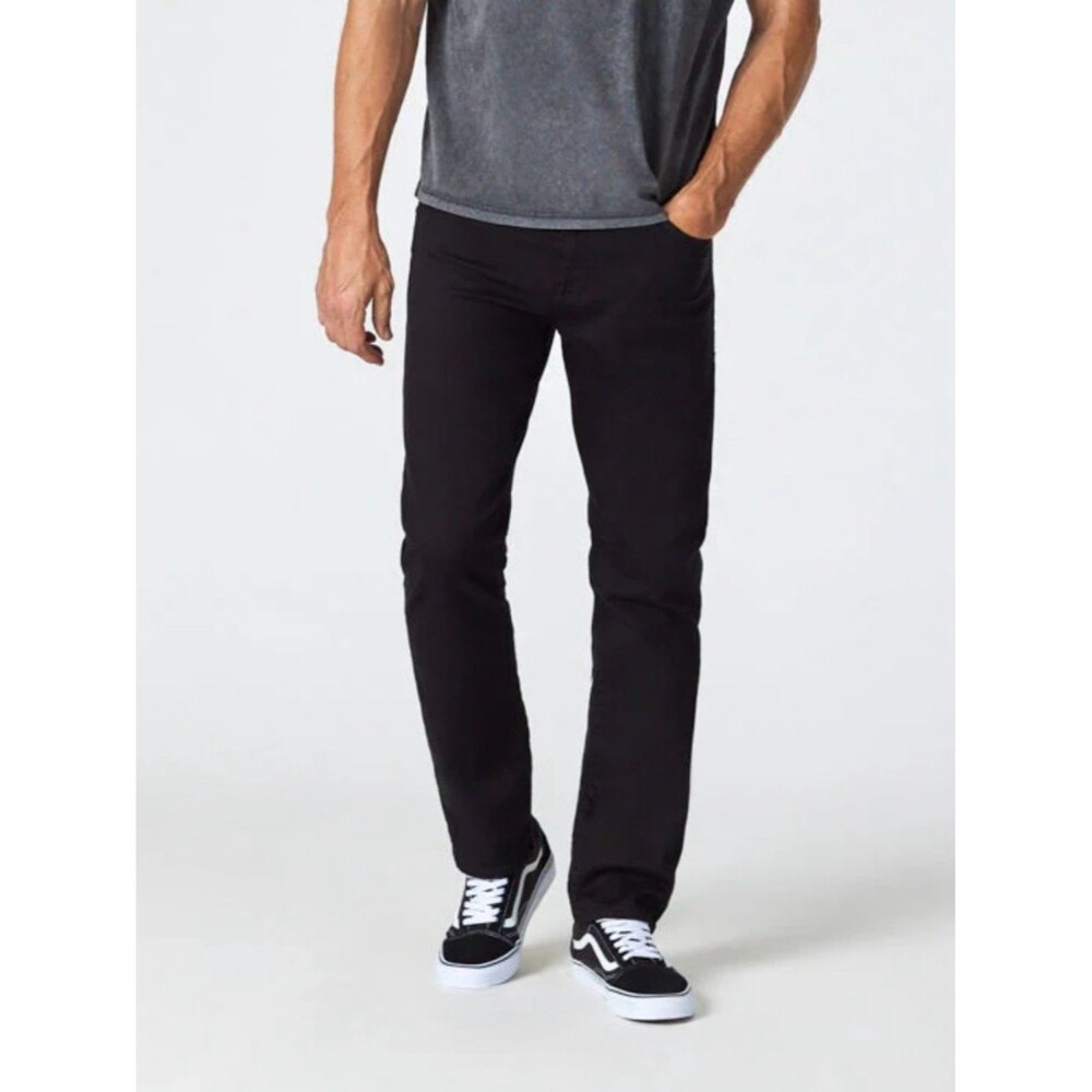 NWT Mavi Matt Relaxed Straight Leg Jeans Black Size 30x32